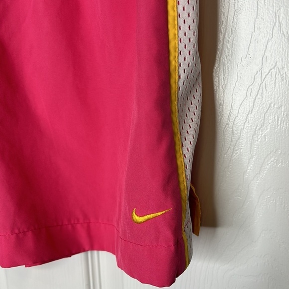 Nike Shorts Women's Small Pink & Yellow Unlined Athletic‎ - Picture 5 of 5